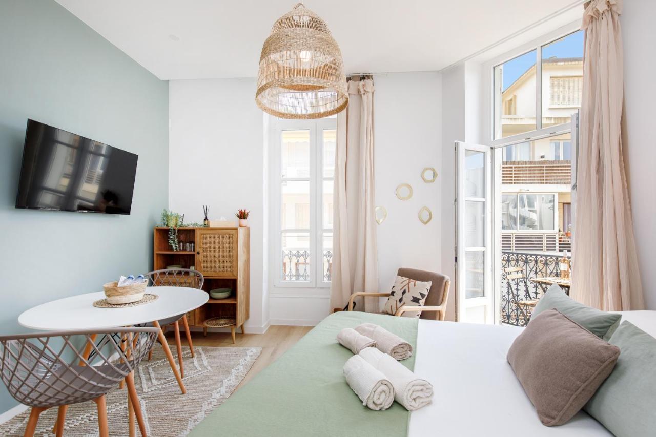 Comfortable Studio W Balcony Cannes Center Tgv Exterior foto