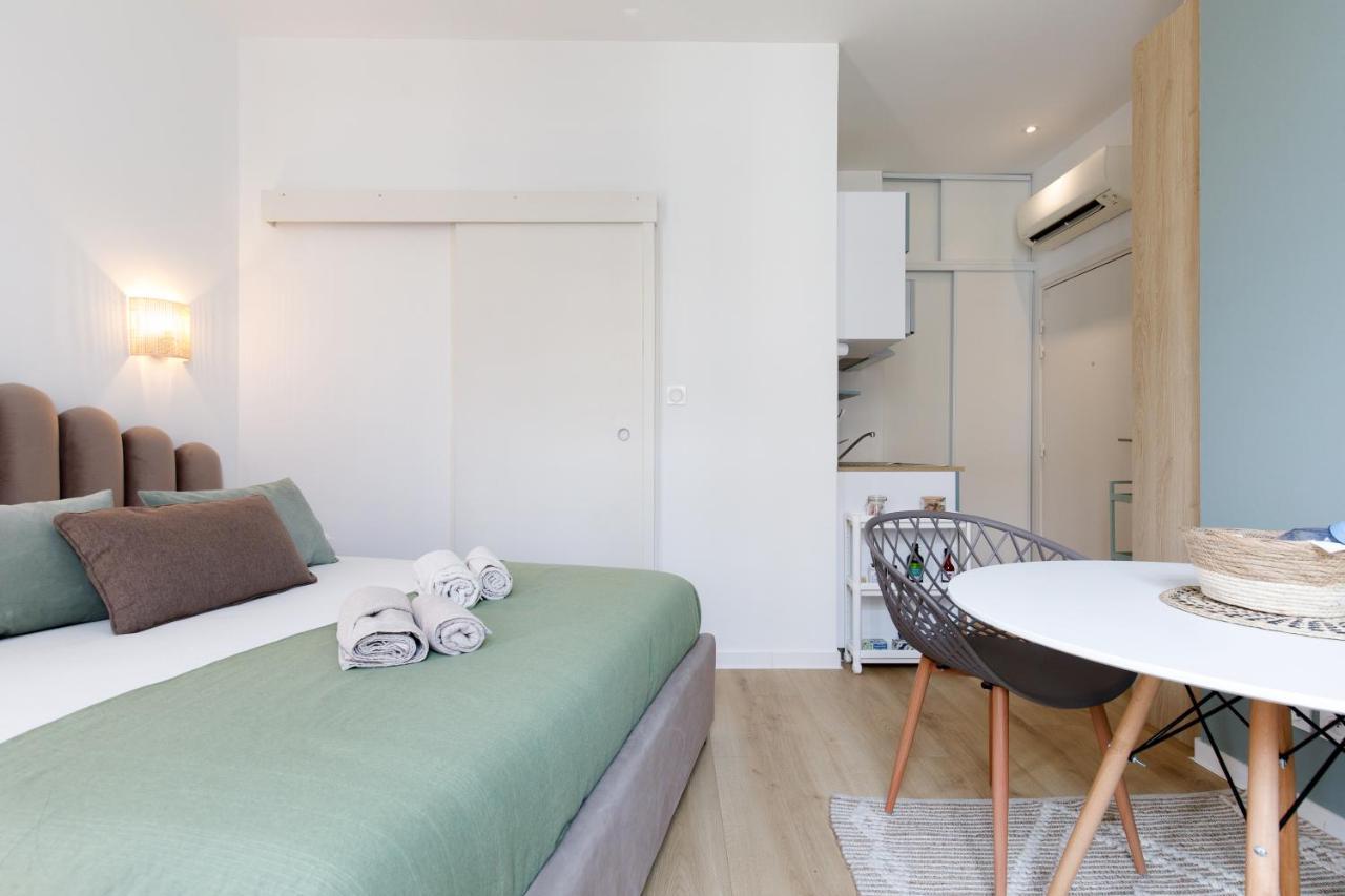 Comfortable Studio W Balcony Cannes Center Tgv Exterior foto